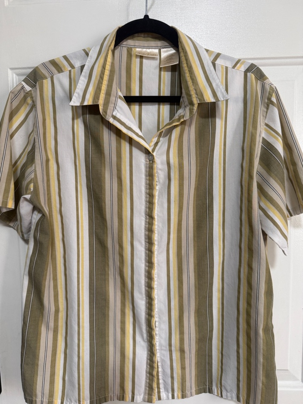 Bobbie Brooks vintage Short-Sleeve Button-Down Shirt  grandmacore